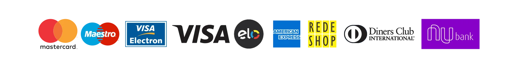 selos de cartões de créditos